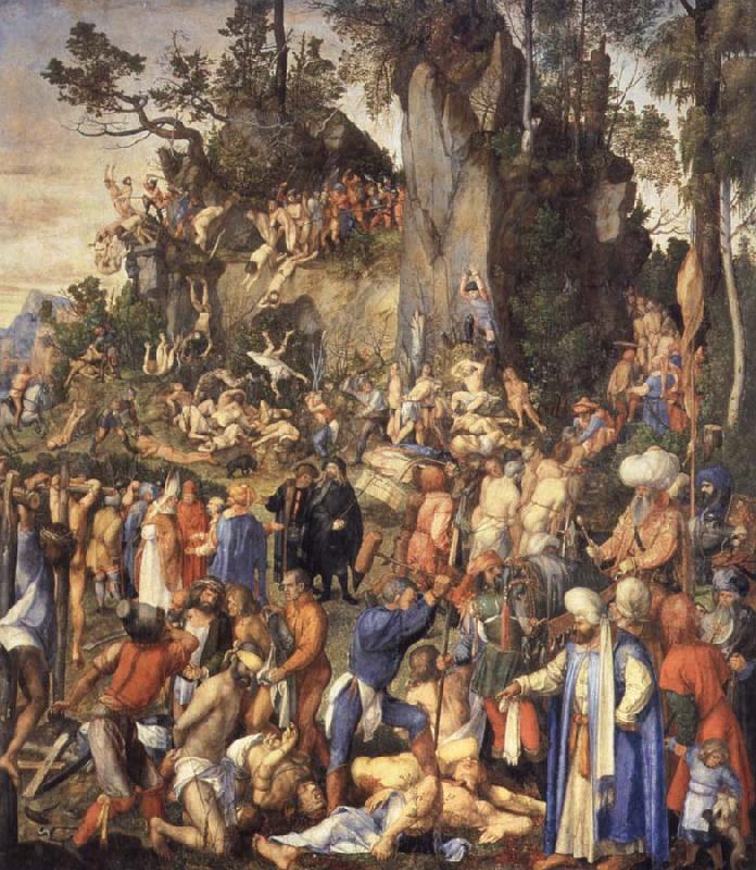 Albrecht Durer Martyrdom of the 10000 Christians Sweden oil painting art